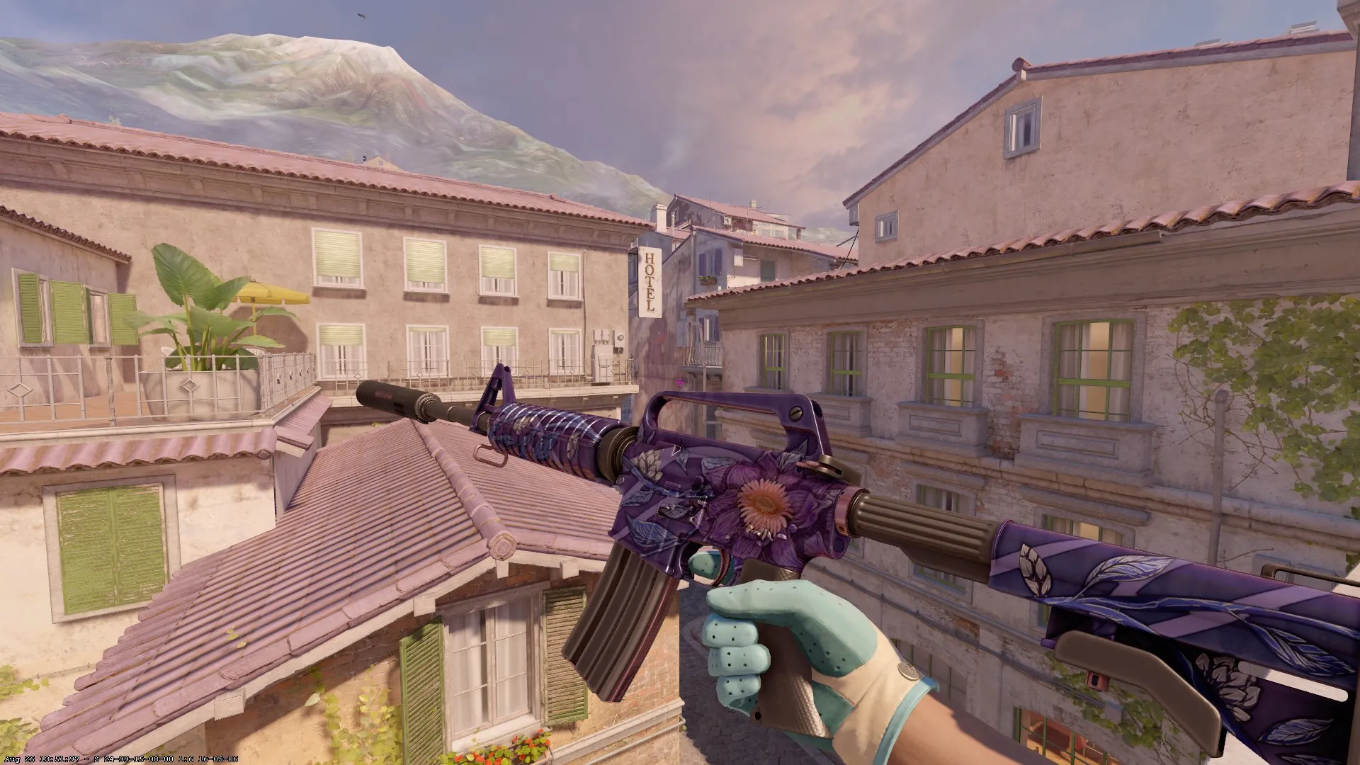 3. M4A1-S | Black Lotus (Minimal Wear) – .70